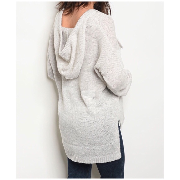 ❄️OATMEAL SWEATER HOODIE - Picture 7 of 11